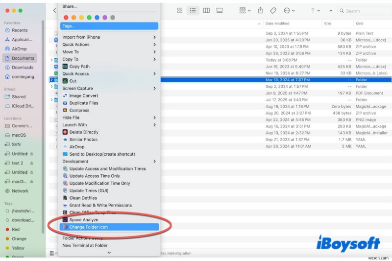 iBoysoft MagicMenu-এর সাহায্যে Mac এ ফোল্ডার আইকনগুলি সহজেই পরিবর্তন করুন:একটি ধাপে ধাপে নির্দেশিকা