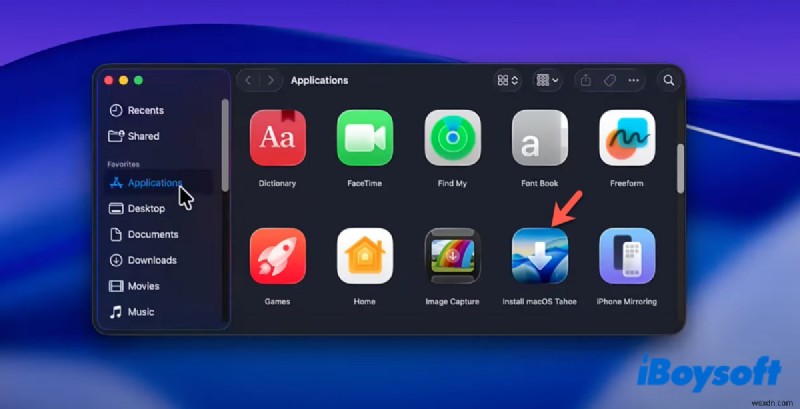 Macintosh HD-এ macOS Tahoe ইনস্টলেশন ত্রুটি ঠিক করুন - দ্রুত সমাধান 
