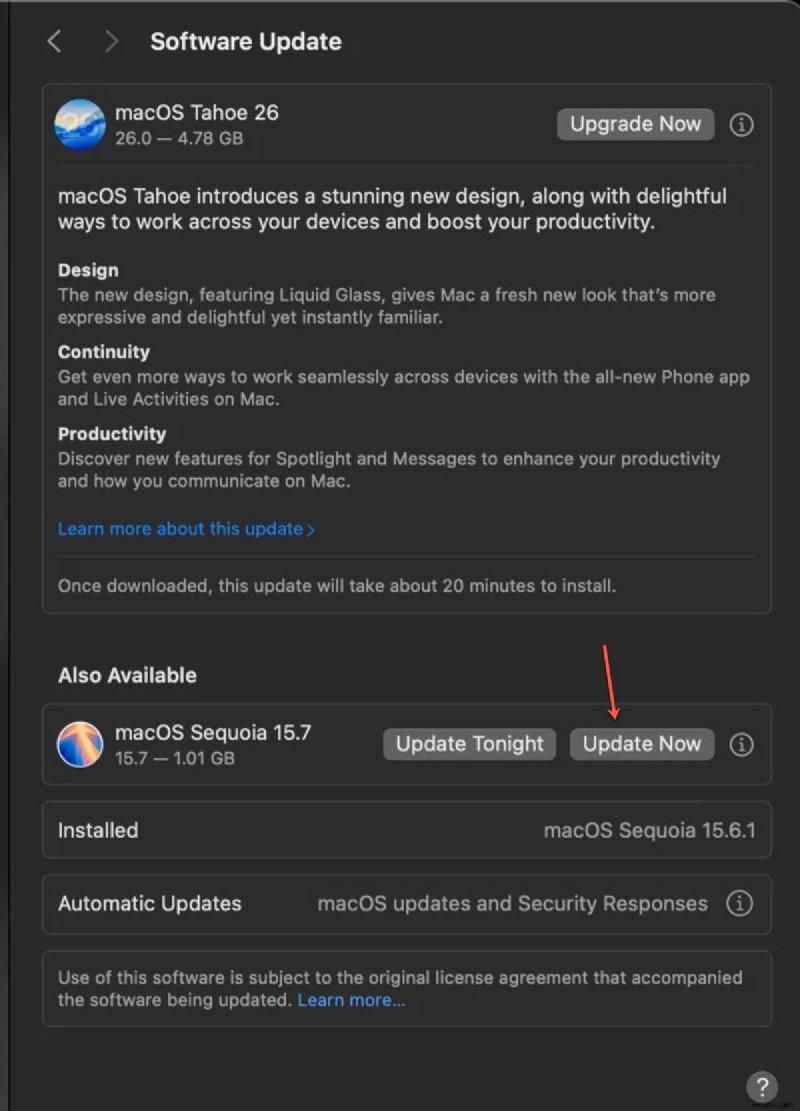 Macintosh HD-এ macOS Tahoe ইনস্টলেশন ত্রুটি ঠিক করুন - দ্রুত সমাধান 