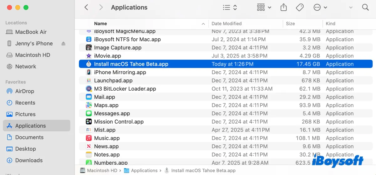 অফিসিয়াল macOS Tahoe DMG ডাউনলোড - বিনামূল্যে সম্পূর্ণ সংস্করণ 