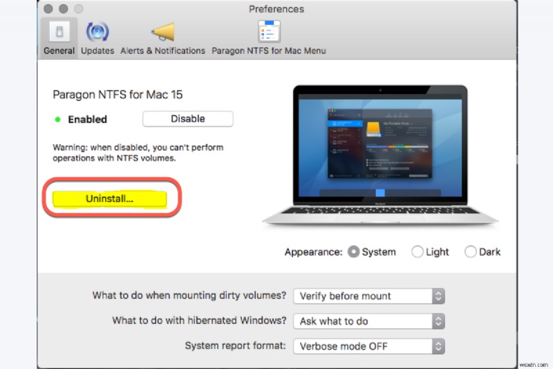 কিভাবে Mac এর জন্য NTFS সম্পূর্ণরূপে আনইনস্টল করবেন:ধাপে ধাপে নির্দেশিকা 
