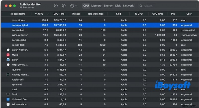 macOS Sequoia-তে Corespotlightd হাই CPU ইস্যু ঠিক করুন:প্রমাণিত সমাধান 