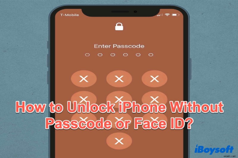 বাইপাস iPhone অনুপলব্ধ স্ক্রীন:একটি নিরাপদ ধাপে ধাপে নির্দেশিকা