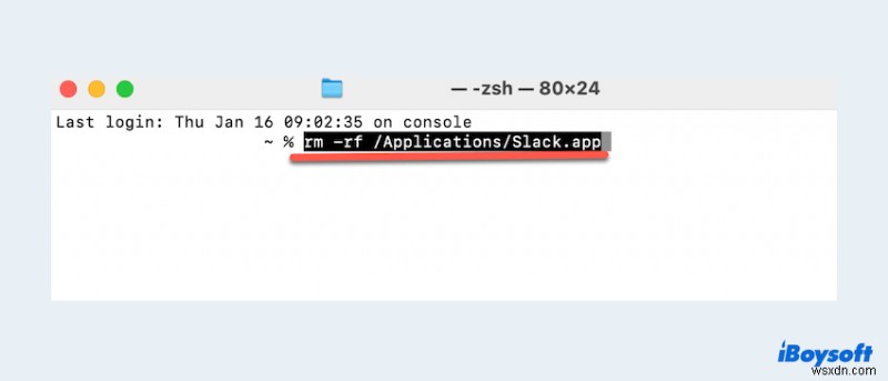 ধাপে ধাপে:কয়েক মিনিটের মধ্যে macOS-এ Slack আনইনস্টল করুন 