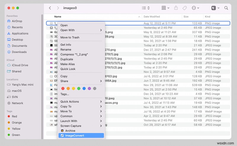 macOS-এ একটি স্বয়ংক্রিয় চিত্র-রূপান্তর ফোল্ডার তৈরি করুন - ধাপে ধাপে নির্দেশিকা 