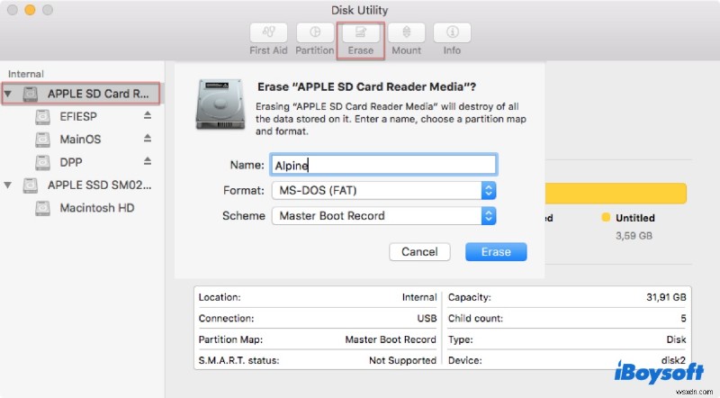 macOS-এ একটি বুটযোগ্য SD কার্ড তৈরি করুন - ম্যাক এবং উইন্ডোজের জন্য ধাপে ধাপে নির্দেশিকা 
