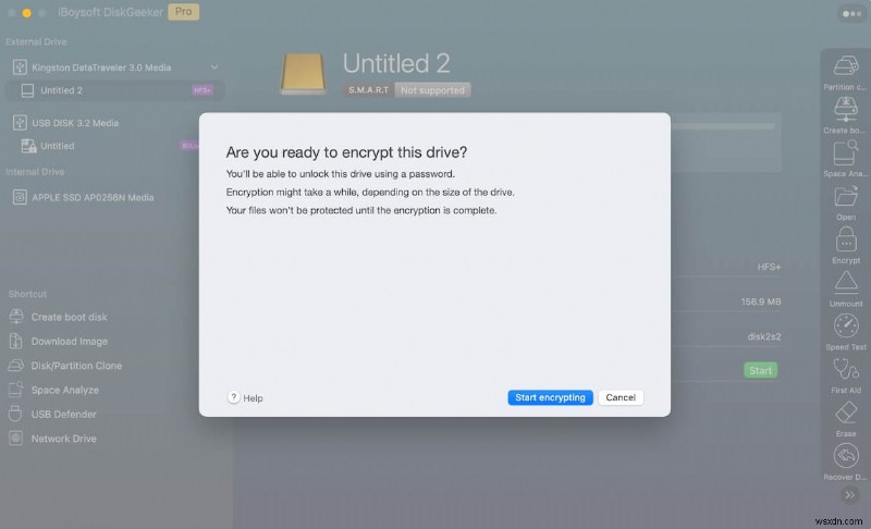 MacOS এ APFS ভলিউম এনক্রিপশন ত্রুটি (-69596) কীভাবে সমাধান করবেন 