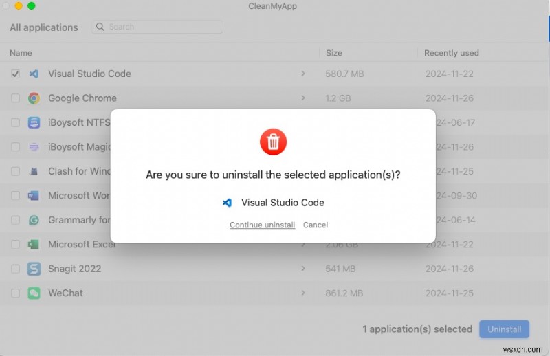 macOS-এ ভিজ্যুয়াল স্টুডিও কোড আনইনস্টল করার সম্পূর্ণ গাইড 