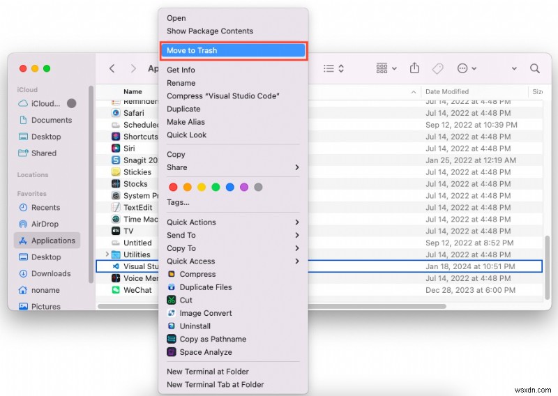 macOS-এ ভিজ্যুয়াল স্টুডিও কোড আনইনস্টল করার সম্পূর্ণ গাইড 