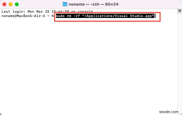 macOS-এ ভিজ্যুয়াল স্টুডিও কোড আনইনস্টল করার সম্পূর্ণ গাইড 