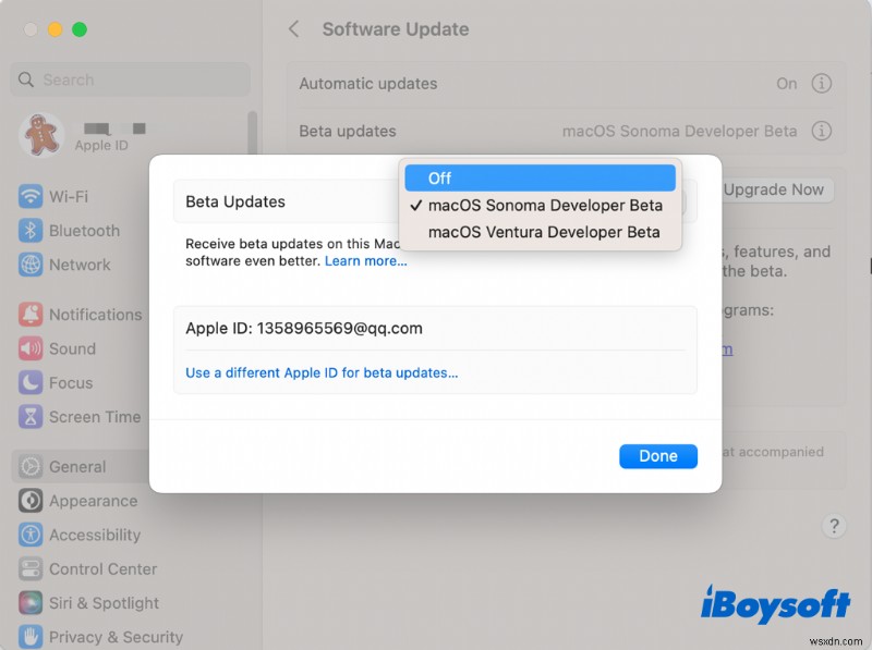 কিভাবে macOS সোনোমা বিটা থেকে স্থিতিশীল পাবলিক রিলিজে প্রত্যাবর্তন করবেন