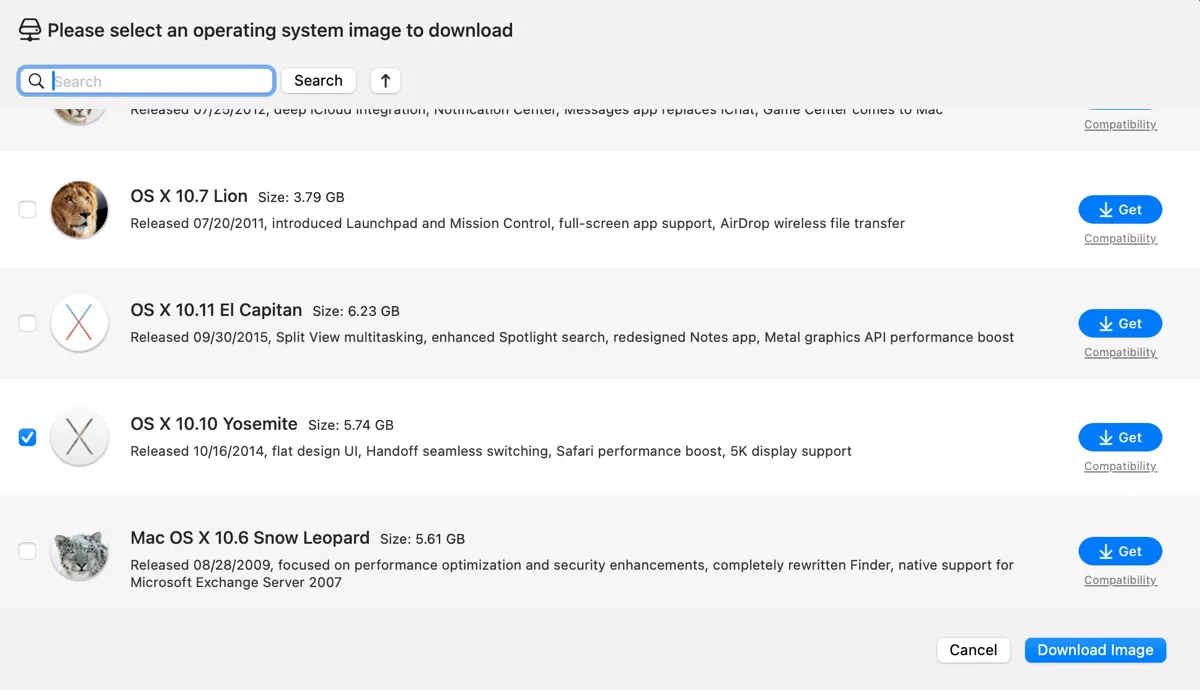 OS X Yosemite 10.10 ডাউনলোড করুন - সরাসরি লিঙ্ক সহ DMG এবং ISO ফাইলগুলি সুরক্ষিত করুন 