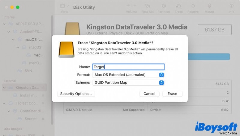 একটি macOS USB ইনস্টলার তৈরি করার সময় ইনস্টলার অ্যাপের অনুলিপি ব্যর্থ ত্রুটিটি কীভাবে সমাধান করবেন