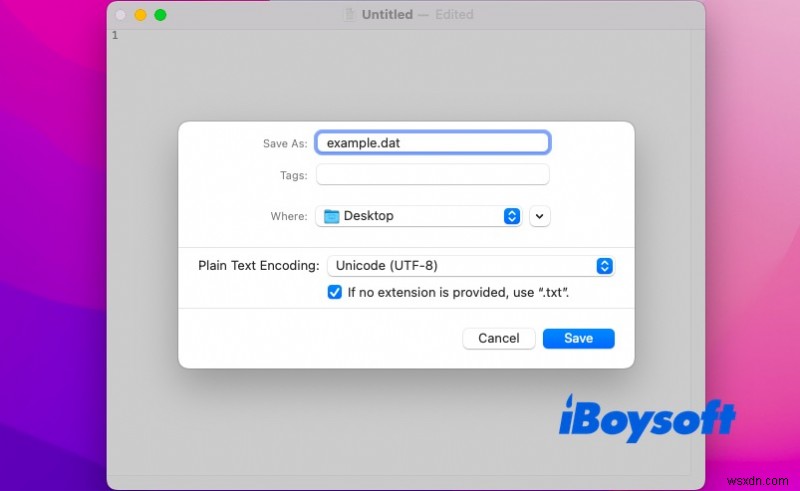 কিভাবে macOS এ .dat ফাইল তৈরি করবেন:5টি নির্ভরযোগ্য পদ্ধতি 