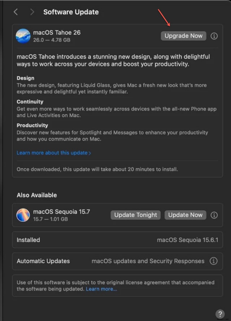 macOS Tahoe গাইড ডাউনলোড এবং ইনস্টল করুন - ধাপে ধাপে নির্দেশাবলী