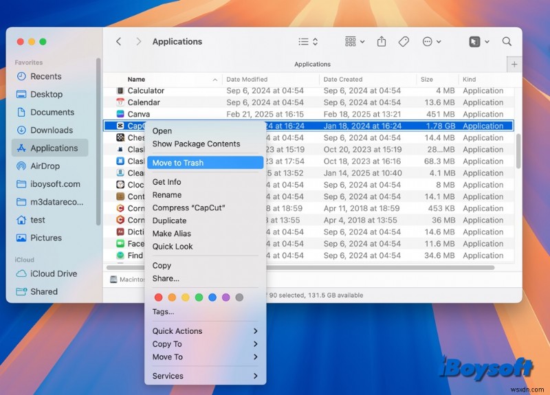 ধাপে ধাপে:MacOS-এ CapCut আনইনস্টল করা - একটি সম্পূর্ণ নির্দেশিকা