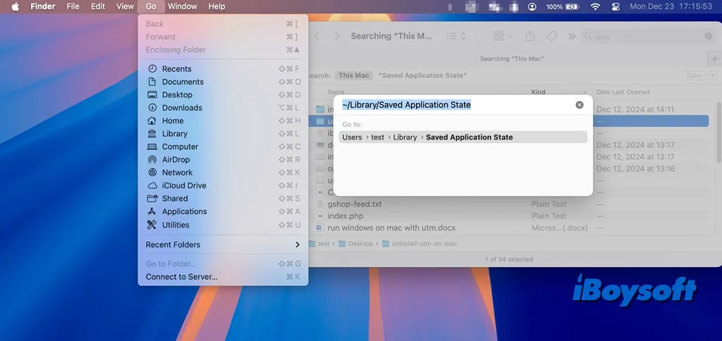 macOS-এ সম্পূর্ণরূপে UTM আনইনস্টল করুন - ধাপে ধাপে নির্দেশিকা (কোনও বাম-ওভার ফাইল নেই) 
