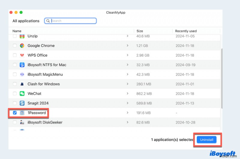 macOS-এ 1পাসওয়ার্ড আনইনস্টল করার সম্পূর্ণ নির্দেশিকা:ধাপে ধাপে ক্লিন রিমুভাল 