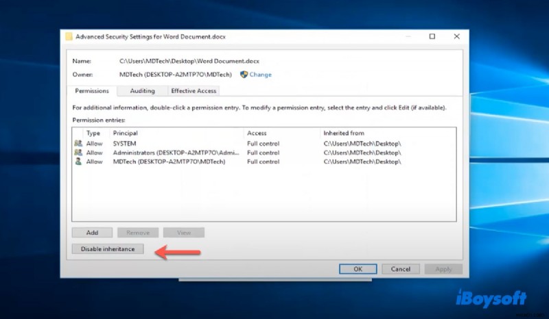 Windows এবং Mac-এ  Word can t Open Document  অ্যাক্সেসের বিশেষাধিকার সমস্যা ঠিক করুন 