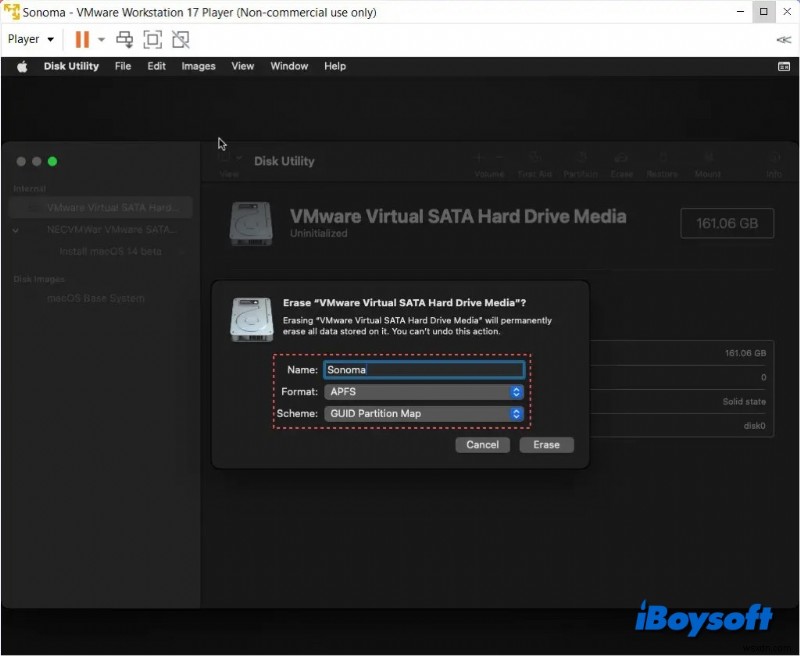 ধাপে ধাপে নির্দেশিকা:উইন্ডোজের জন্য VMware ওয়ার্কস্টেশনে macOS Sonoma ইনস্টল করুন 