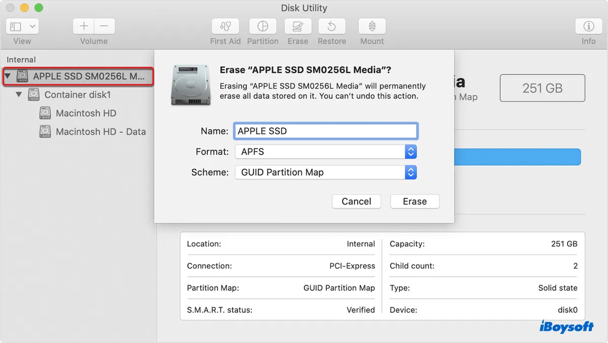 MacOS ইনস্টলেশন ত্রুটি ঠিক করুন:Mac এ  ইনস্টলেশন প্রস্তুত করার সময় একটি ত্রুটি ঘটেছে  