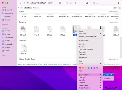 macOS ফাইন্ডারে মাস্টার দ্রুত অ্যাকশন:একটি ধাপে ধাপে নির্দেশিকা 