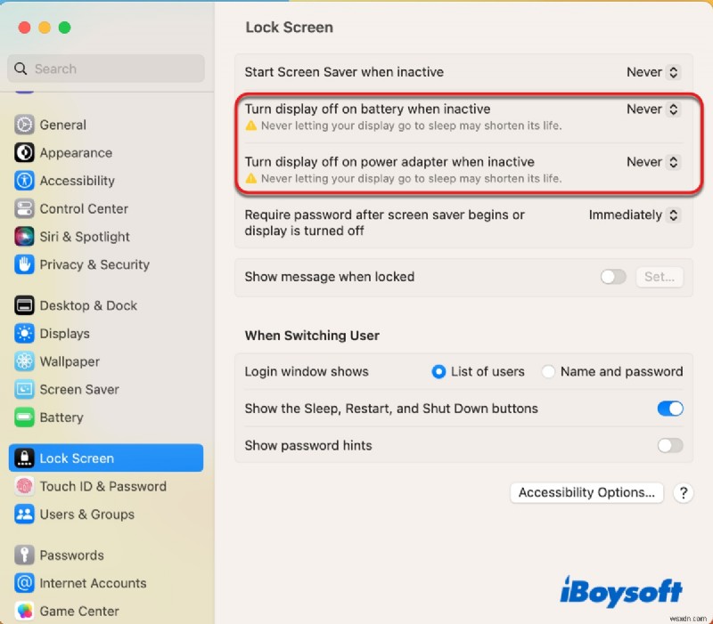 MacOS Ventura/Monterey-এ  WindowServer Quit Unexpectedly  কীভাবে ঠিক করবেন 