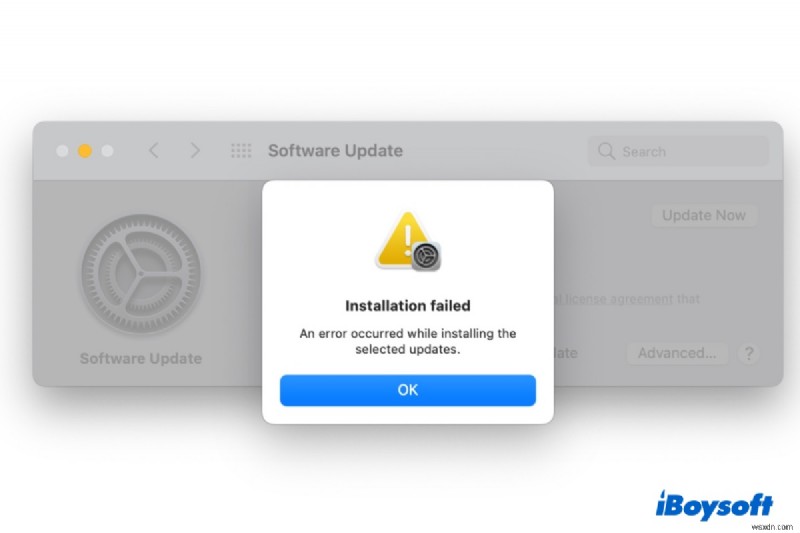 M1 Macs Running macOS Sequoia-এ  সফ্টওয়্যার আপডেট ব্যক্তিগতকৃত করতে ব্যর্থ  ত্রুটিটি ঠিক করুন 