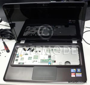 HP প্যাভিলিয়ন DV6‑3000 মেরামত গাইড:অতিরিক্ত গরম এবং ঢাকনা সংক্রান্ত সমস্যা সমাধানের জন্য নীচের কেস প্রতিস্থাপন করা 