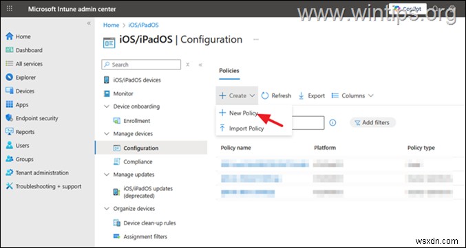 Microsoft Intune-এ iOS ডিভাইসগুলির জন্য একটি DDM আপডেট নীতি সেট আপ করার জন্য ধাপে ধাপে নির্দেশিকা 
