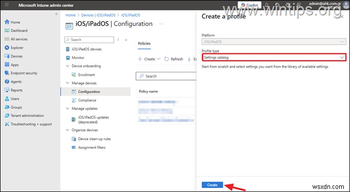 Microsoft Intune-এ iOS ডিভাইসগুলির জন্য একটি DDM আপডেট নীতি সেট আপ করার জন্য ধাপে ধাপে নির্দেশিকা 