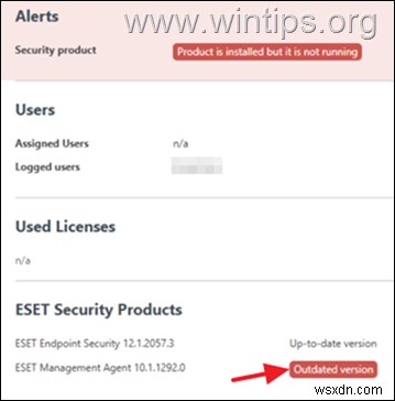 ESET Protect Console-এ  প্রোডাক্ট ইন্সটল করা আছে কিন্তু চলছে না  সমস্যা সমাধান করুন - দ্রুত ফিক্স গাইড 