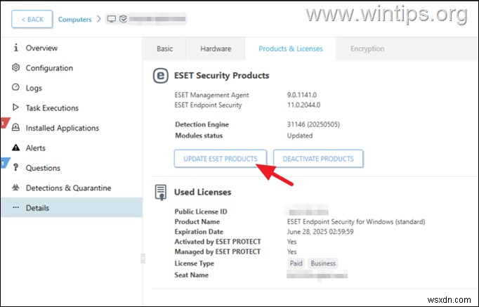 ESET Protect Console-এ  প্রোডাক্ট ইন্সটল করা আছে কিন্তু চলছে না  সমস্যা সমাধান করুন - দ্রুত ফিক্স গাইড 