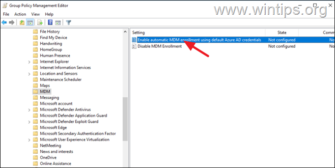 Microsoft 365 এবং Intune-এ ডিভাইস ম্যানেজমেন্ট সক্ষম করা যায়নি ত্রুটি (80192EE7 / -2145833241) সমাধান করুন