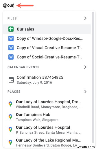 Google স্মার্ট চিপস ব্যাখ্যা করা হয়েছে:কীভাবে ডক্স এবং শীটে স্মার্ট চিপস যোগ এবং ব্যবহার করবেন 