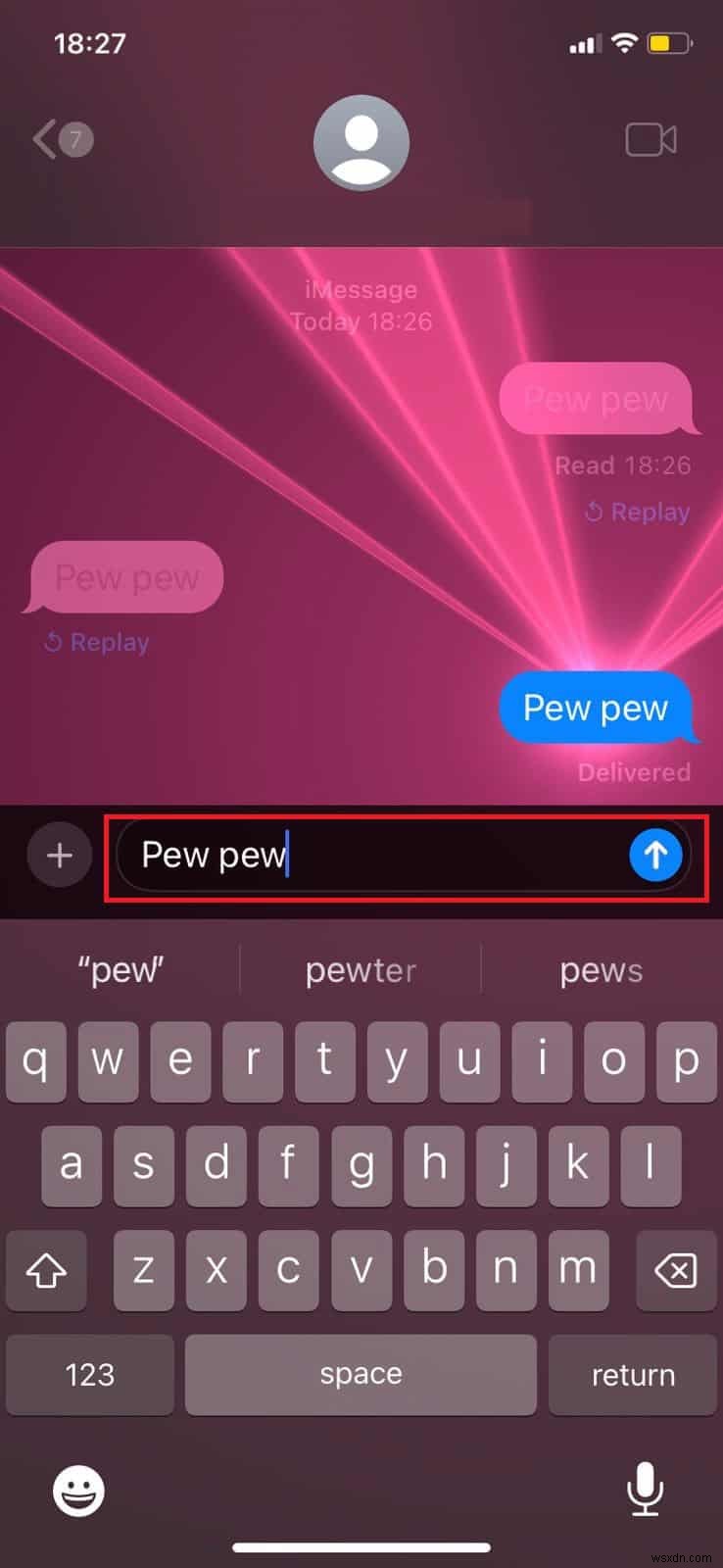 শীর্ষ iMessage কৌশল:আপনার আইফোনে  পিউ পিউ  এবং অন্যান্য অত্যাশ্চর্য প্রভাব তৈরি করুন 