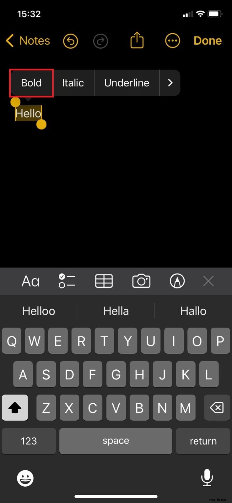ধাপে ধাপে নির্দেশিকা:iPhone-এ iMessage-এ আপনার টেক্সট বোল্ড করুন 