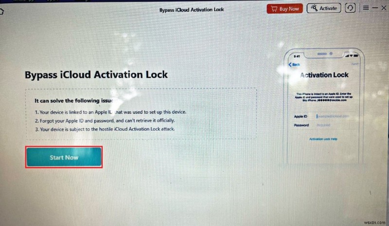 iCloud অ্যাক্টিভেশন বাইপাস করার জন্য বিনামূল্যে IMEI পদ্ধতি - ধাপে ধাপে নির্দেশিকা 