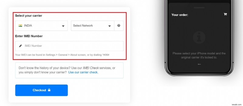 iCloud অ্যাক্টিভেশন বাইপাস করার জন্য বিনামূল্যে IMEI পদ্ধতি - ধাপে ধাপে নির্দেশিকা 