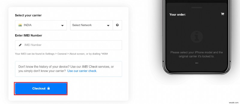 iCloud অ্যাক্টিভেশন বাইপাস করার জন্য বিনামূল্যে IMEI পদ্ধতি - ধাপে ধাপে নির্দেশিকা 