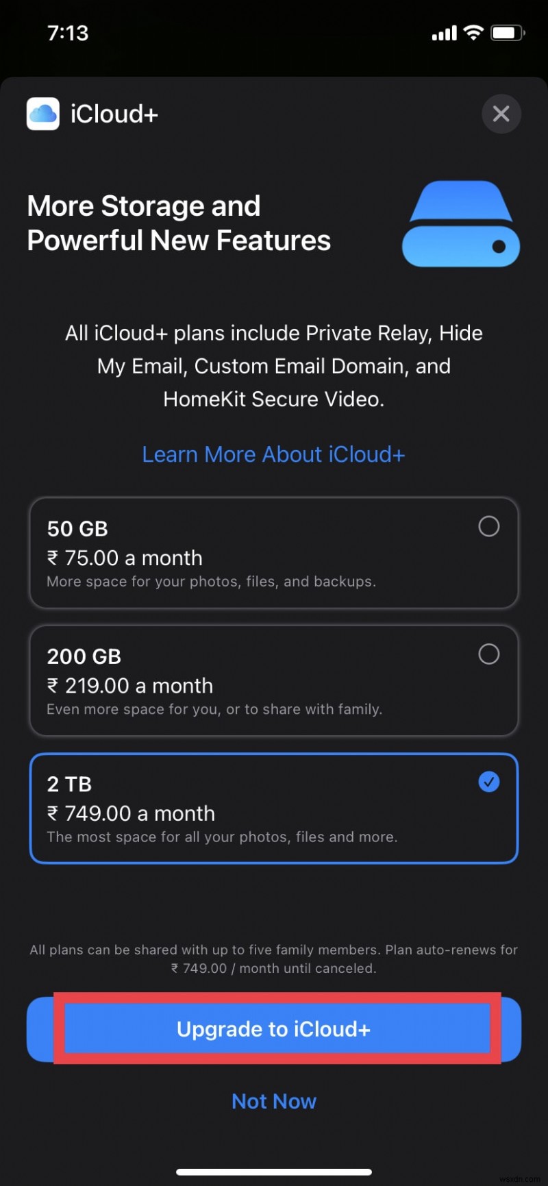 আপনার iPhone সঞ্চয়স্থান আপগ্রেড করুন:ধাপে ধাপে নির্দেশিকা 