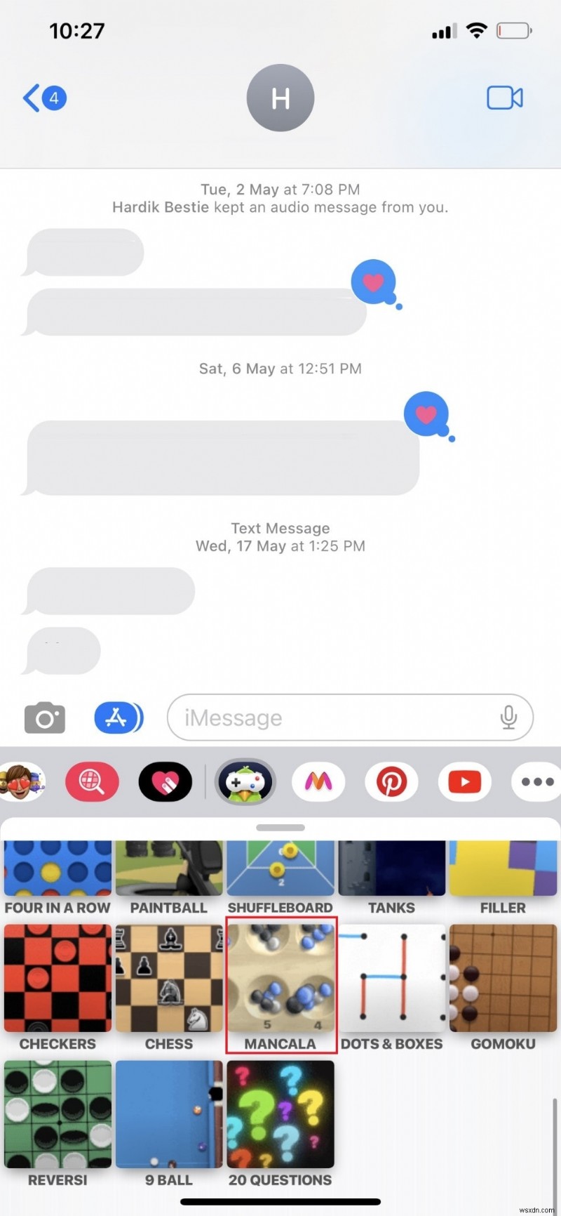 iMessage-এ Mancala খেলুন:একটি ধাপে ধাপে নির্দেশিকা 