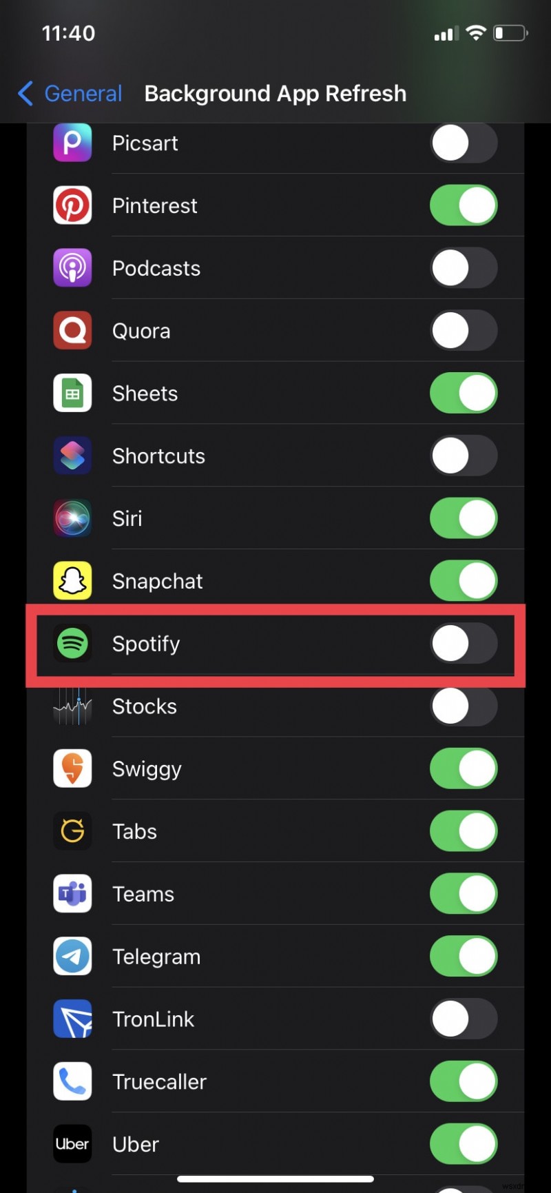 আপনার আইফোনে স্বয়ংক্রিয় লঞ্চ থেকে Spotify বন্ধ করুন - দ্রুত সমাধান 