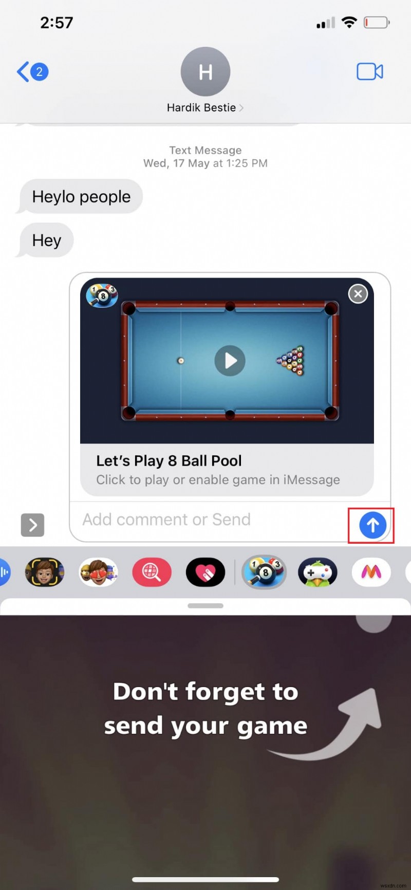 iMessage-এ মাস্টার 8 বল পুল:একটি ধাপে ধাপে নির্দেশিকা 
