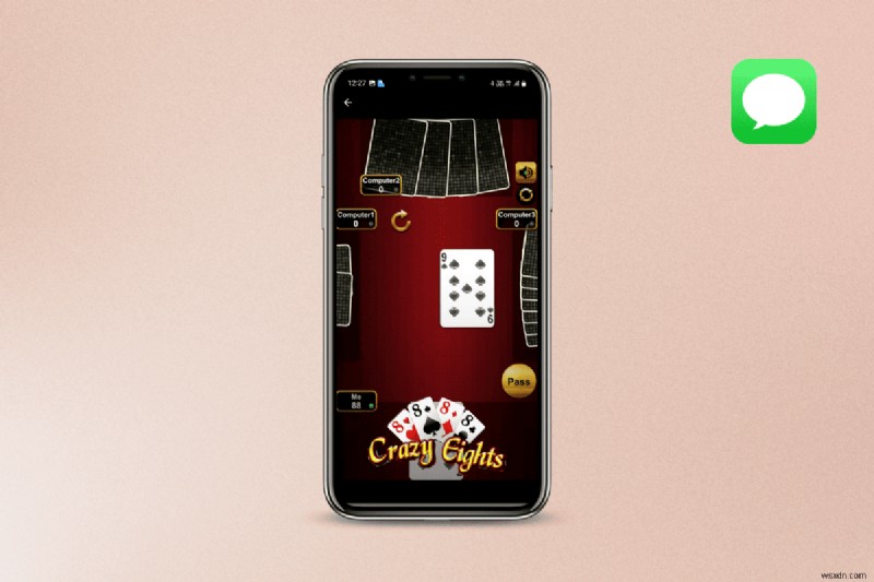 iMessage-এ Master Crazy 8:বন্ধুদের সাথে টেক্সট করার জন্য একটি মজার, আকর্ষক কার্ড গেম 