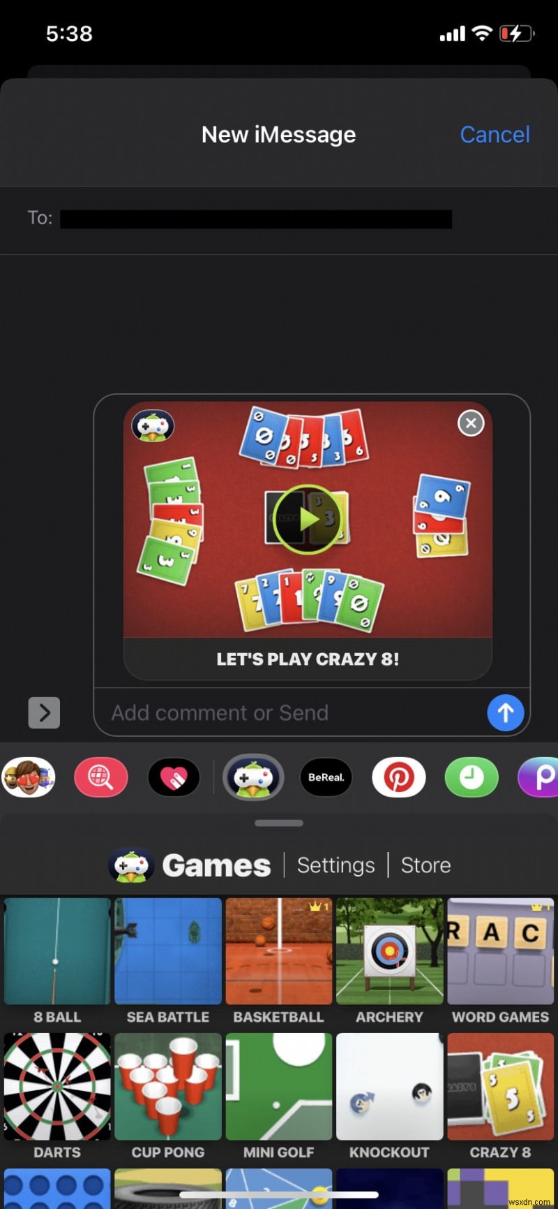 iMessage-এ Master Crazy 8:বন্ধুদের সাথে টেক্সট করার জন্য একটি মজার, আকর্ষক কার্ড গেম 