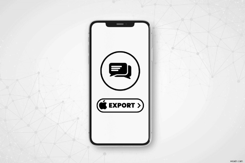 সমস্ত iPhone পাঠ্য বার্তা দ্রুত রপ্তানি করুন:ধাপে ধাপে নির্দেশিকা 