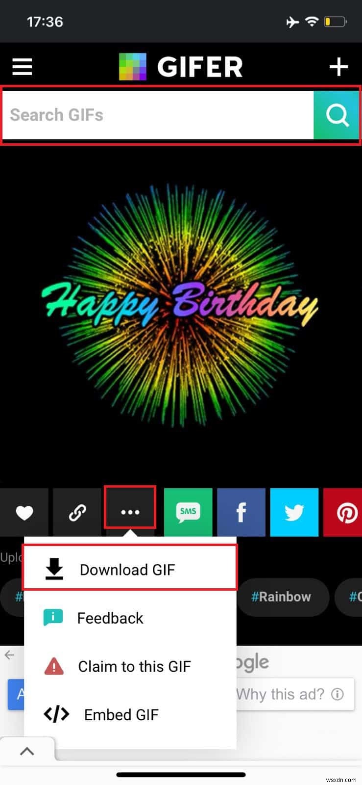 যে কোনো অনুষ্ঠানের জন্য অ্যানিমেটেড GIF ডাউনলোড করার জন্য ধাপে ধাপে নির্দেশিকা