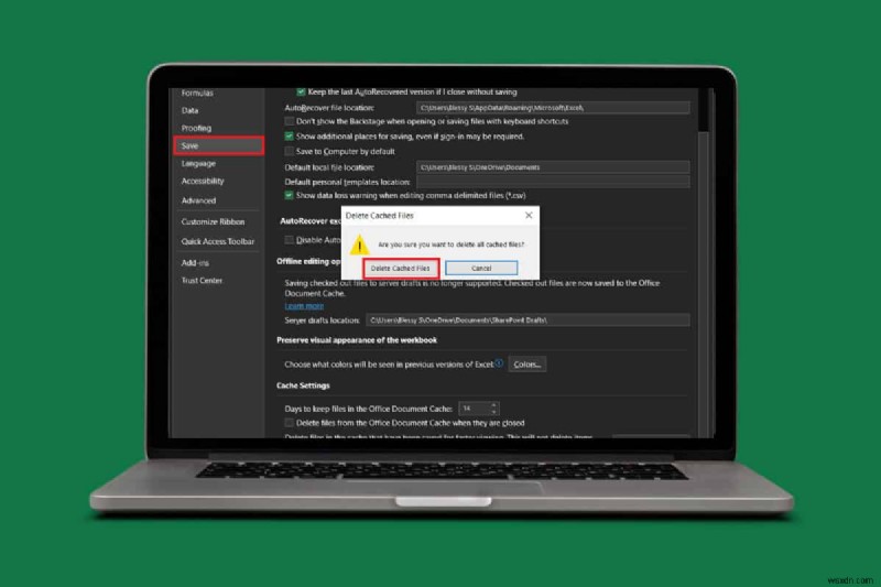 ধাপে ধাপে নির্দেশিকা:কার্যক্ষমতা বাড়াতে Windows 10-এ এক্সেল ক্যাশে সাফ করা 