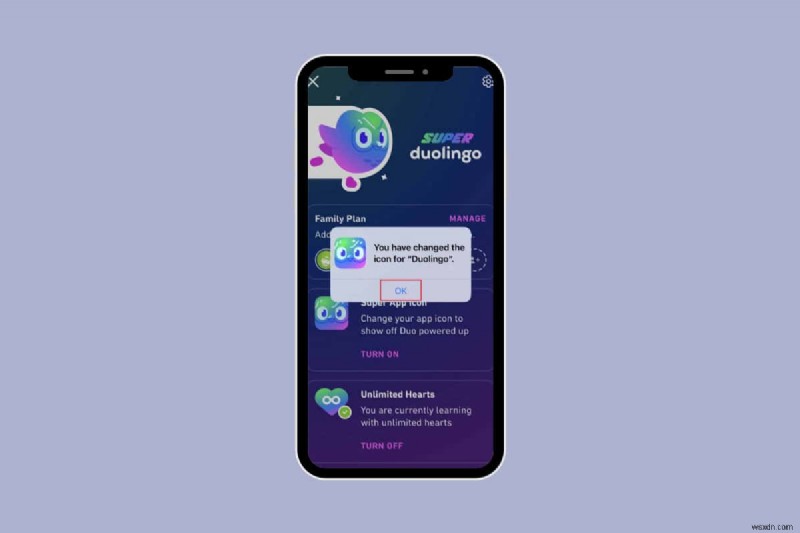 Android এ Duolingo অ্যাপ আইকন কাস্টমাইজ করার জন্য ধাপে ধাপে নির্দেশিকা